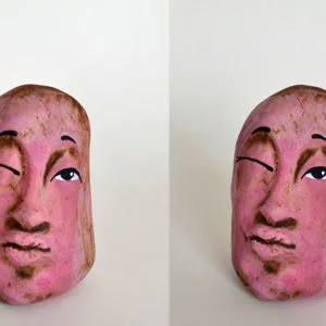 Pink Paperweight