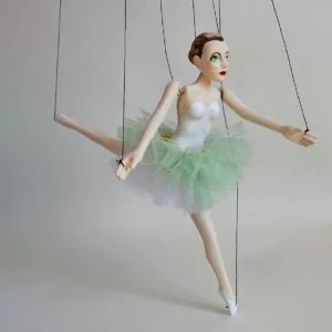 Little Green Ballet Dancer