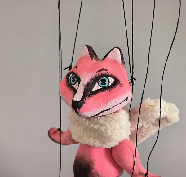 Fox puppet - axamarionettes shop
