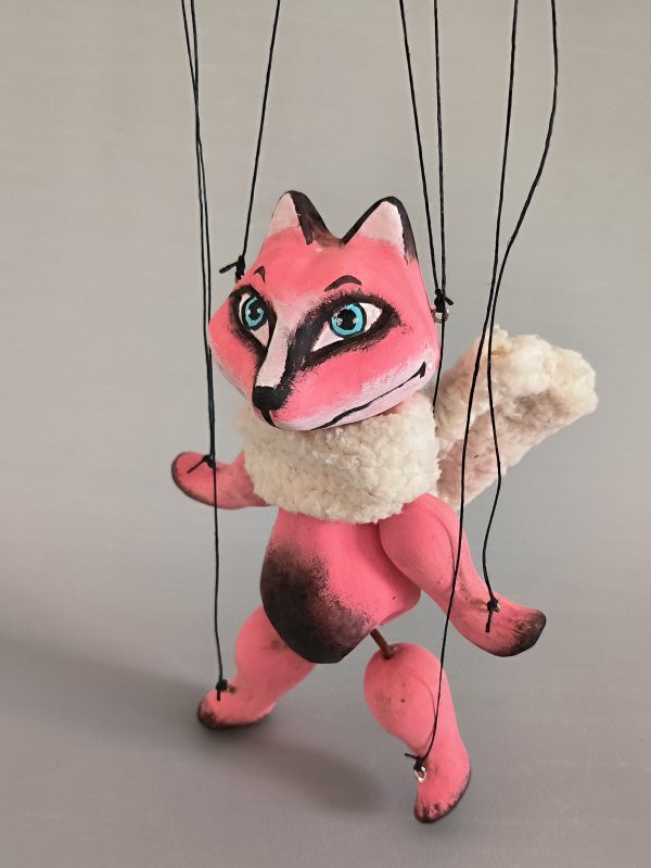 Fox puppet - axamarionettes shop