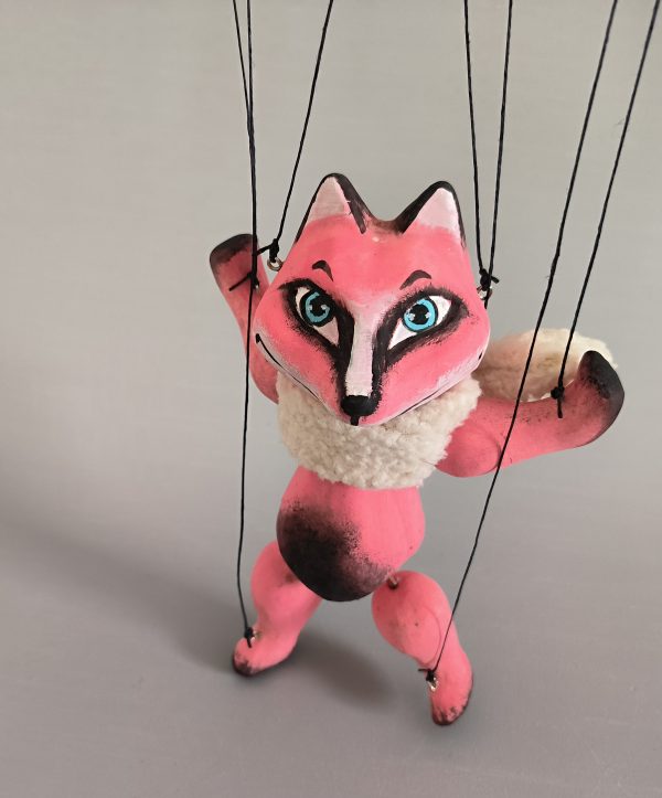Fox puppet - axamarionettes shop