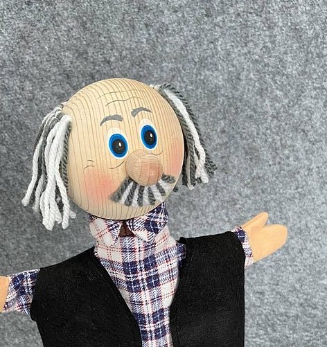 Grandfather Hand Puppet