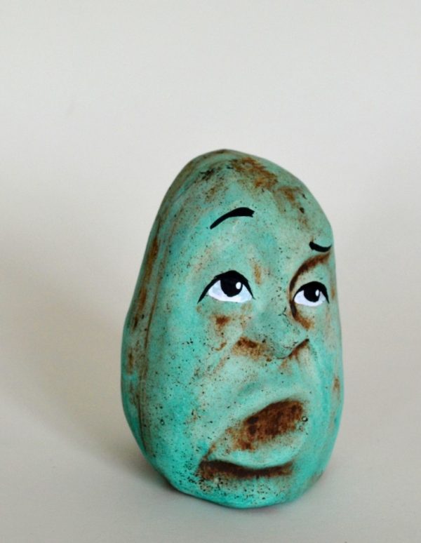 Paperweight hand-made ceramic original gift
