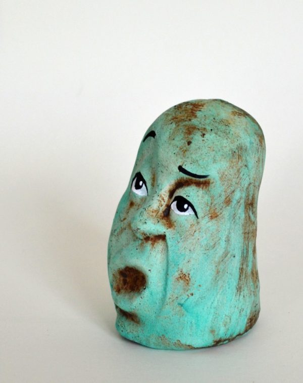 Paperweight hand-made ceramic original gift