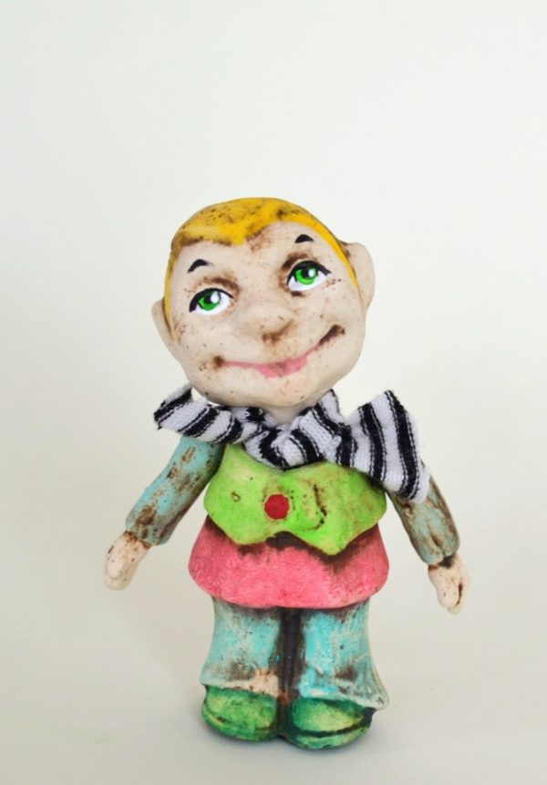 House elf ceramic doll original gift
