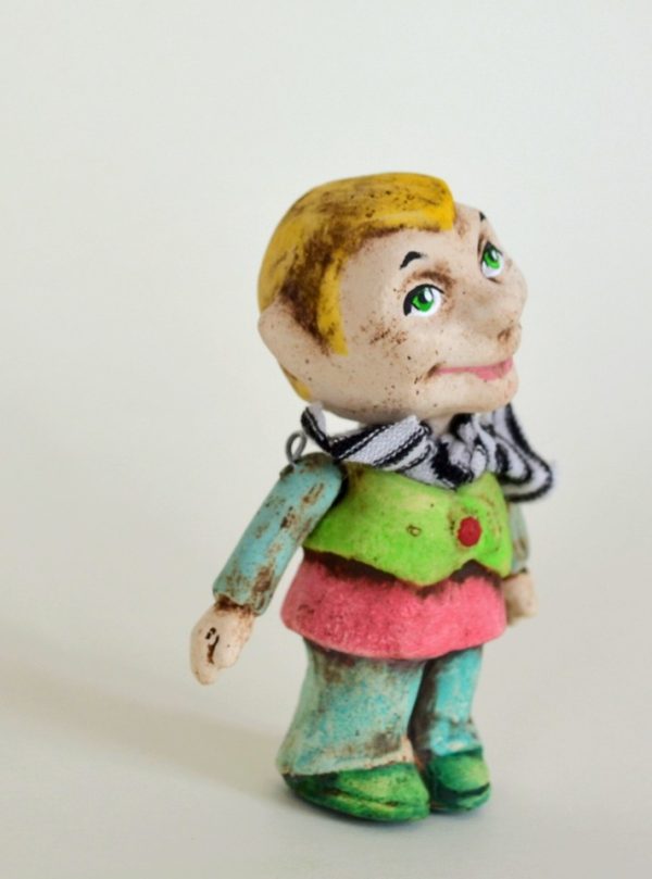 House elf ceramic doll original gift
