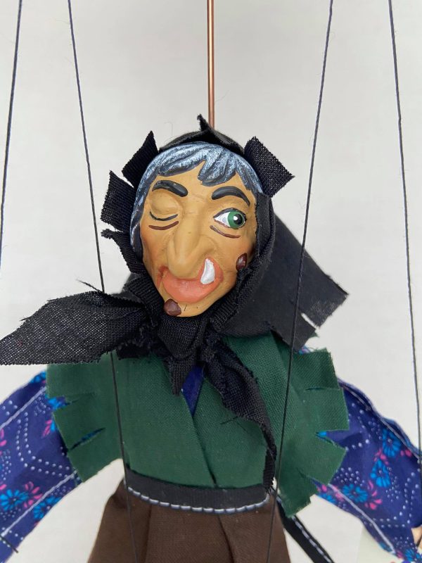 Magical Witch Czech family puppet theatre for sale