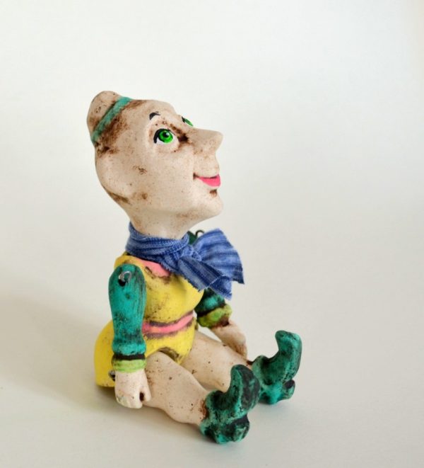 House elf ceramic doll original gift