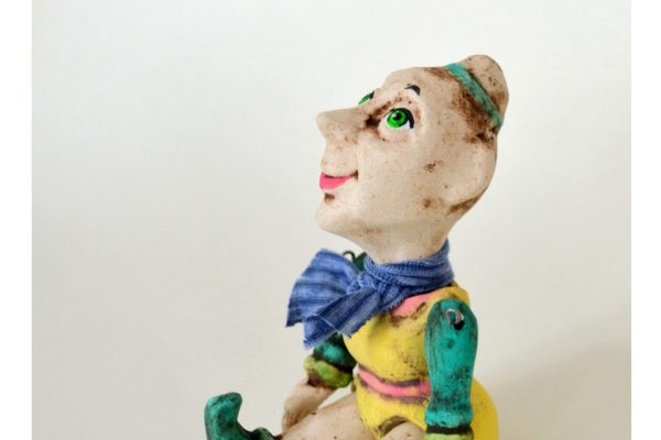 Home elf clay puppet - Mother Mary - axamarionettes
