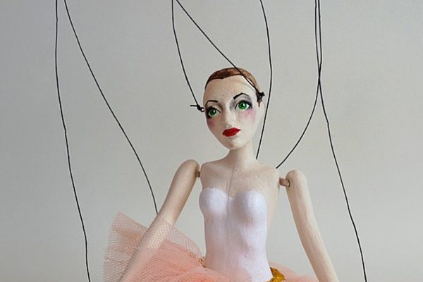 Ballet dancer puppet - Axamarionettes shop