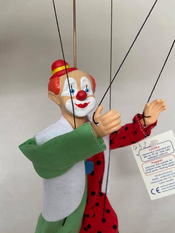 Clown Czech family puppet theatre