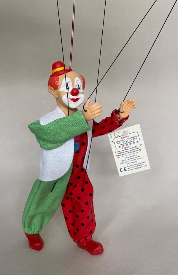 Clown Czech family puppet theatre