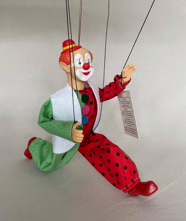 Clown Czech family puppet theatre for sale