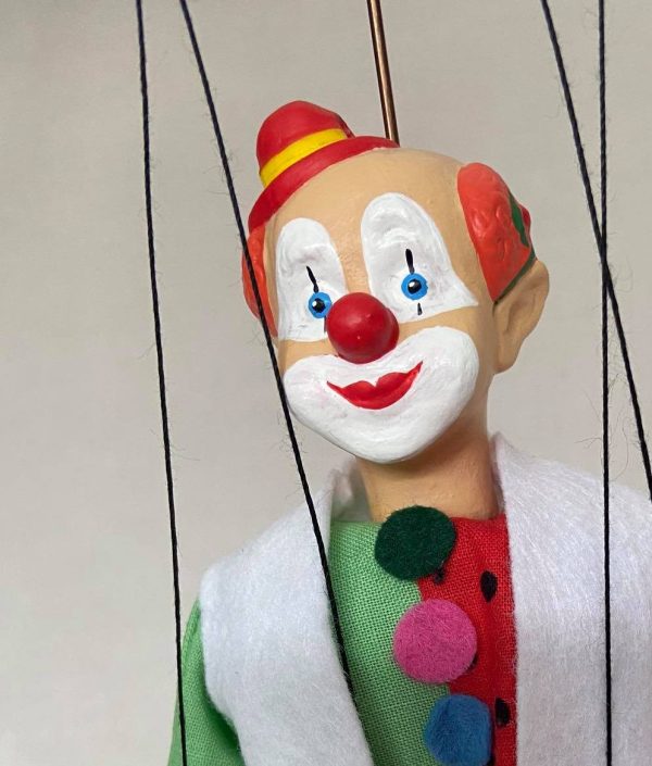 Clown Czech family puppet theatre