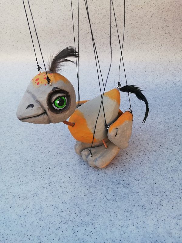Bird hand-made puppet e-shop