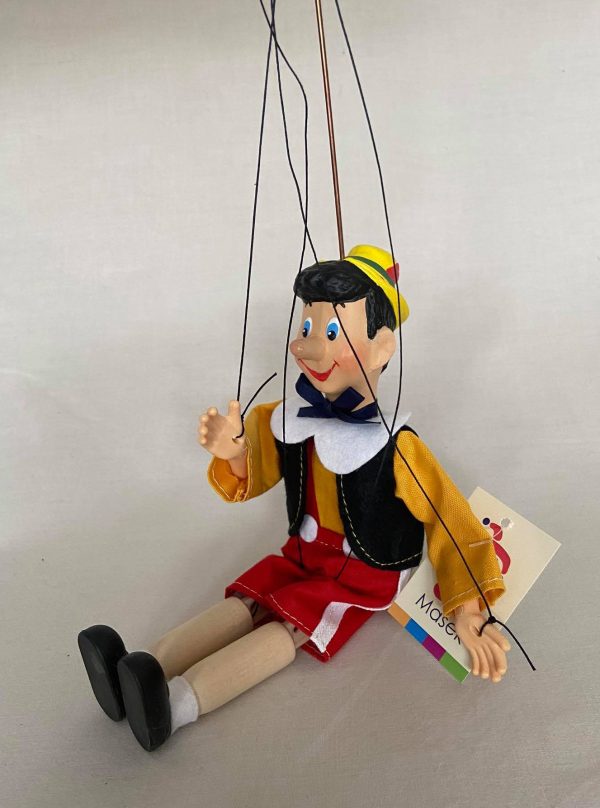 Pinocchio Czech family puppet theatre