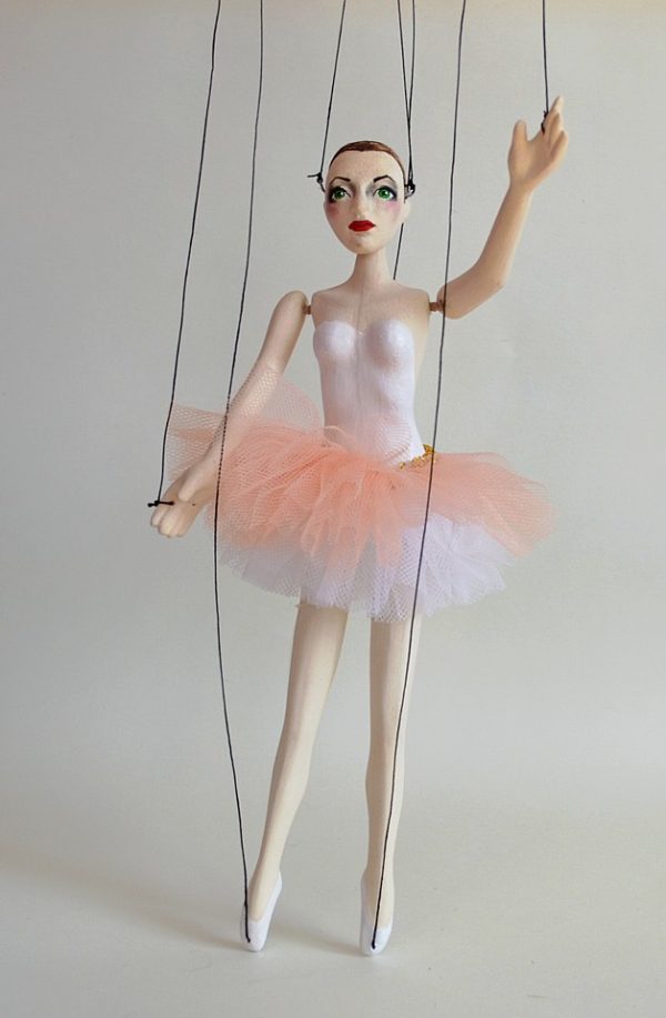Ballet dancer puppet - Axamarionettes shop