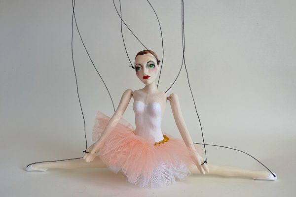 Little Pink Ballet Dancer puppet