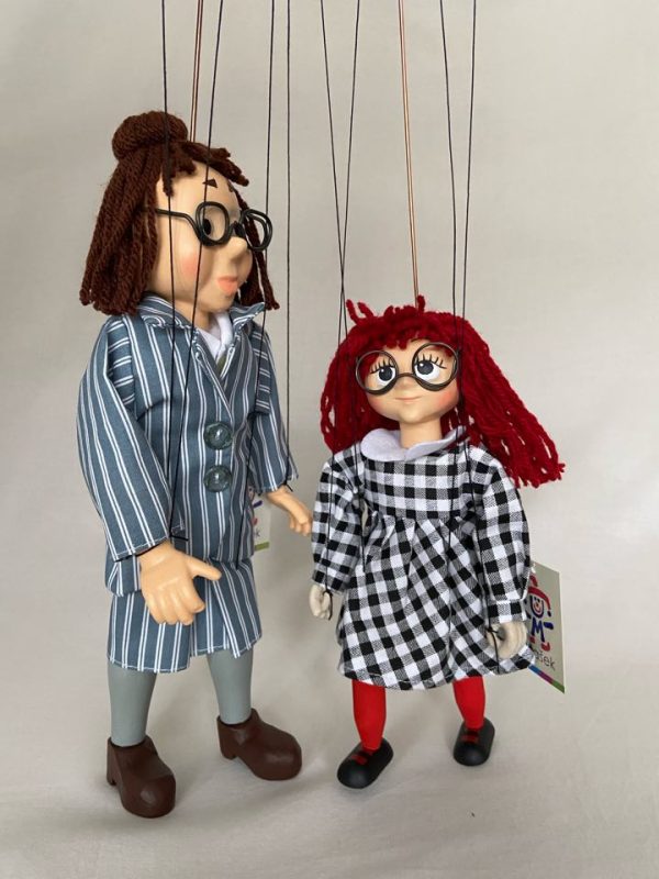 Babinka a Manicka Czech famous puppets
