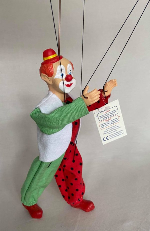 Clown Czech family puppet theatre
