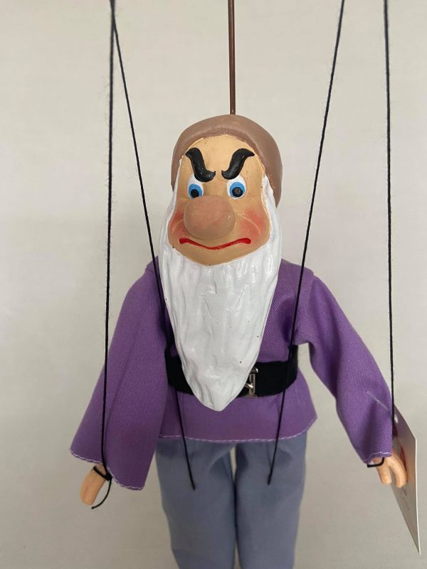 Dwarf Grumpy - buy Czech marionettes