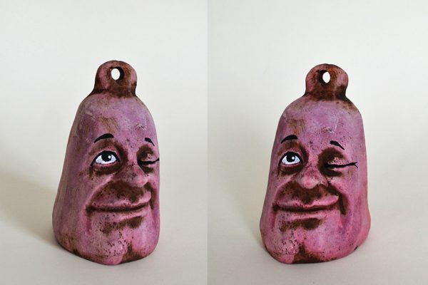 Bell hand-made ceramic original gift