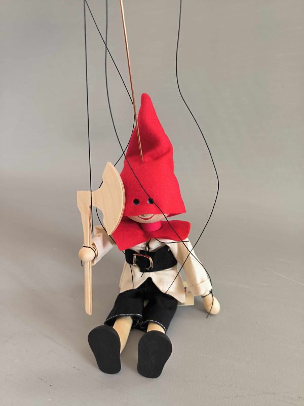 executioner wooden Czech puppet for sale
