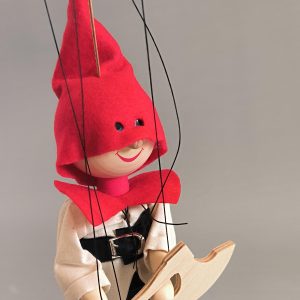 Headsman wooden Czech puppet for sale