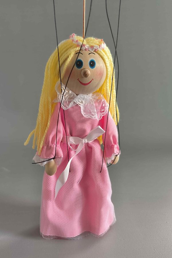 Fairy wooden Czech puppet
