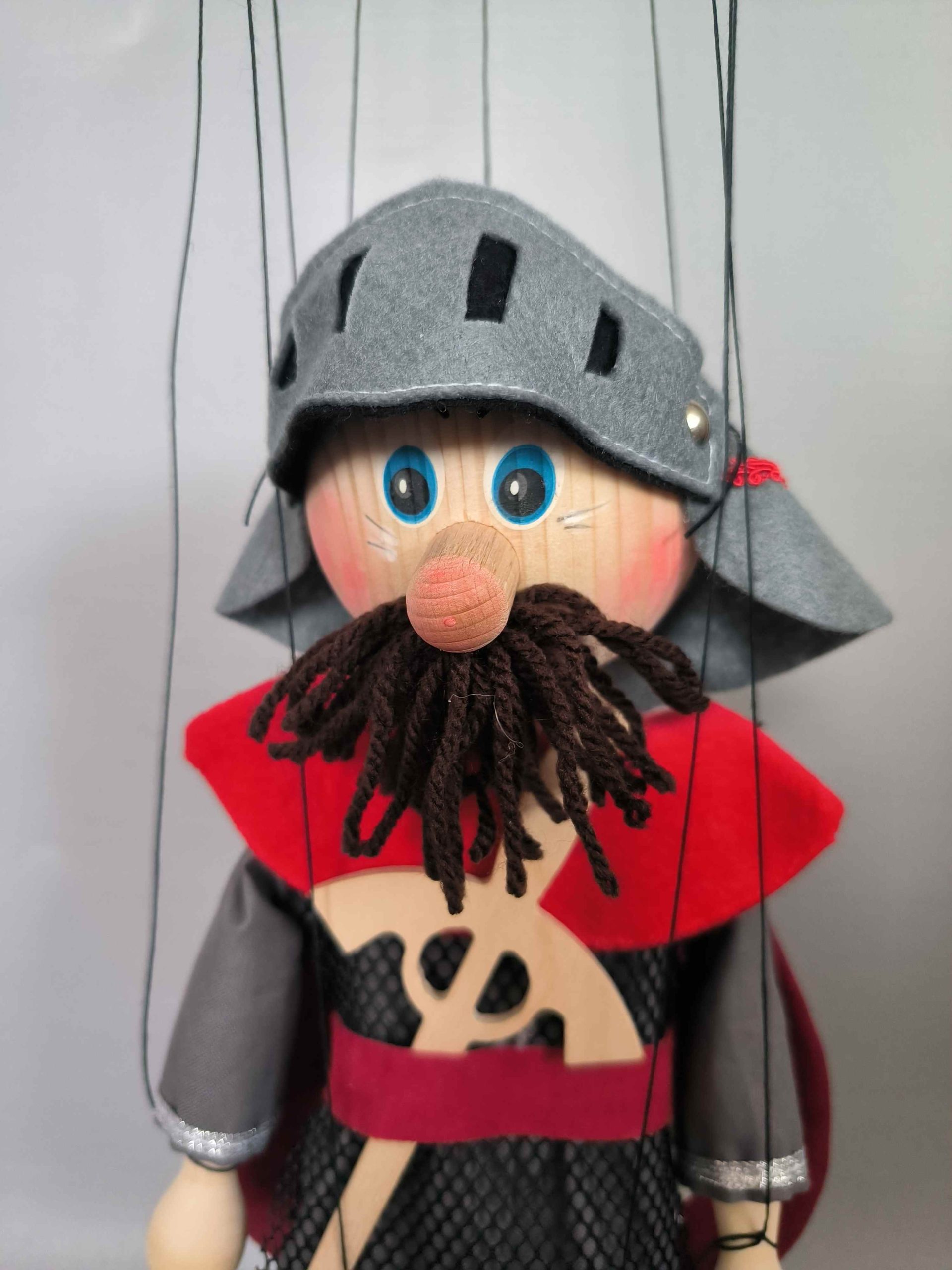 Fearless Knight Marionette - puppets for sale