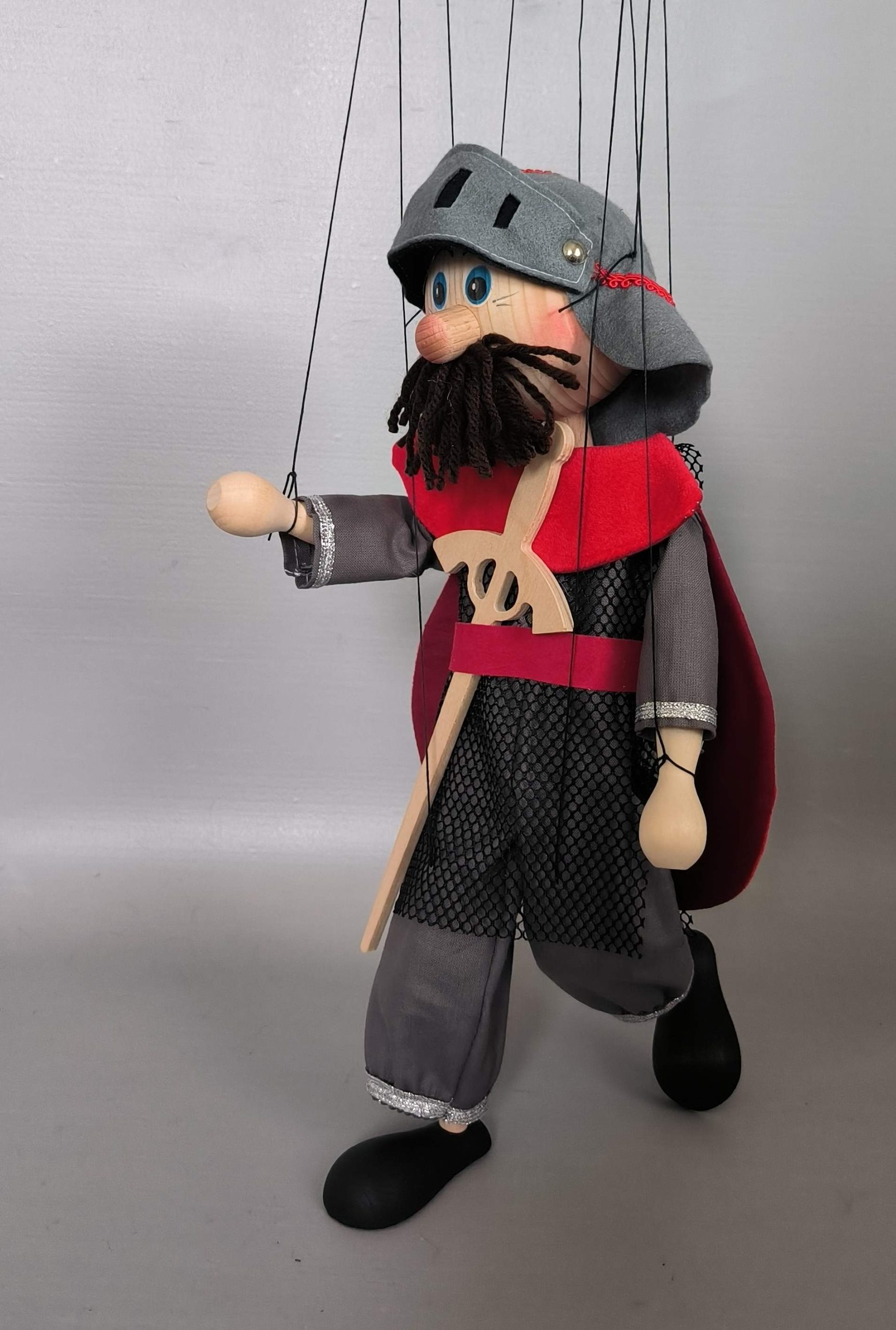 Fearless Knight Marionette - puppets for sale