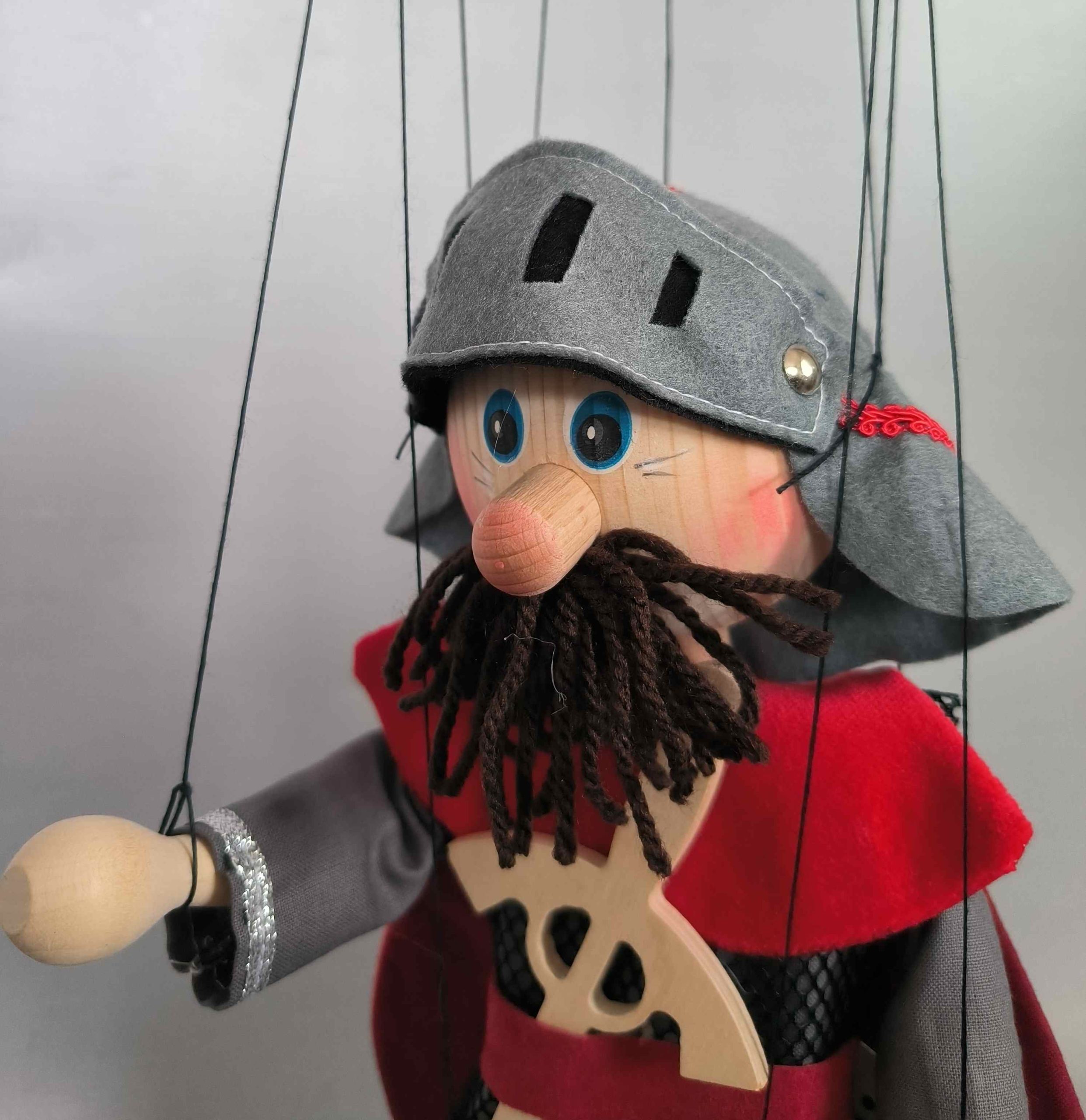 Fearless Knight Marionette - puppets for sale