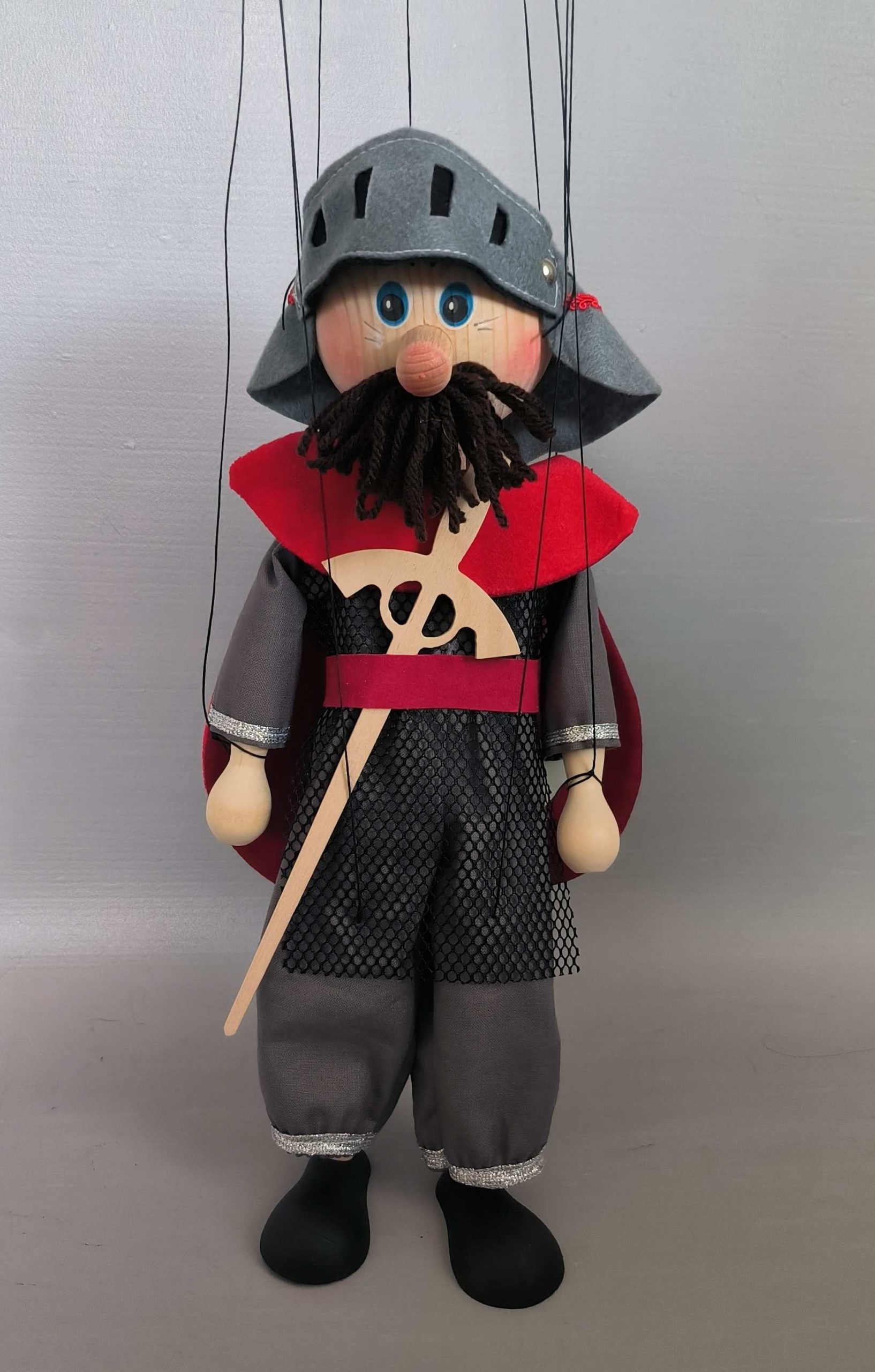 Fearless Knight Marionette - puppets for sale